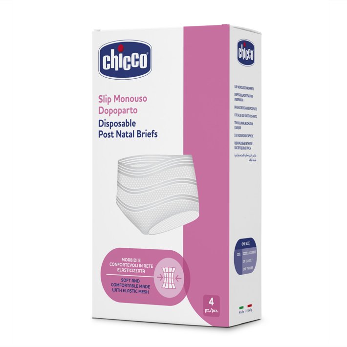Slip monouso dopoparto in rete