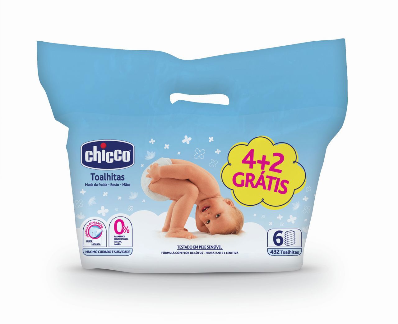 6-PACK TOALHITAS CHICCO image number 0