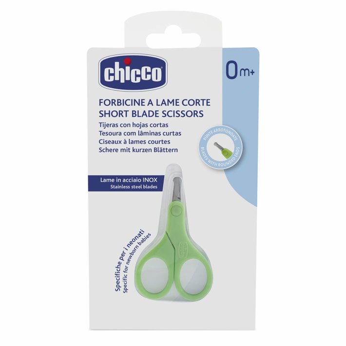 NOŻYCZKI NIEMOWLĘCE Z ZAOKRĄGLONYM OSTRZEM