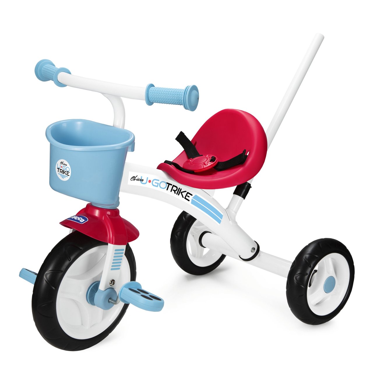 Chicco Triciclo Per Bambini Pellicano con Maniglia per Adulti CHICCO 
