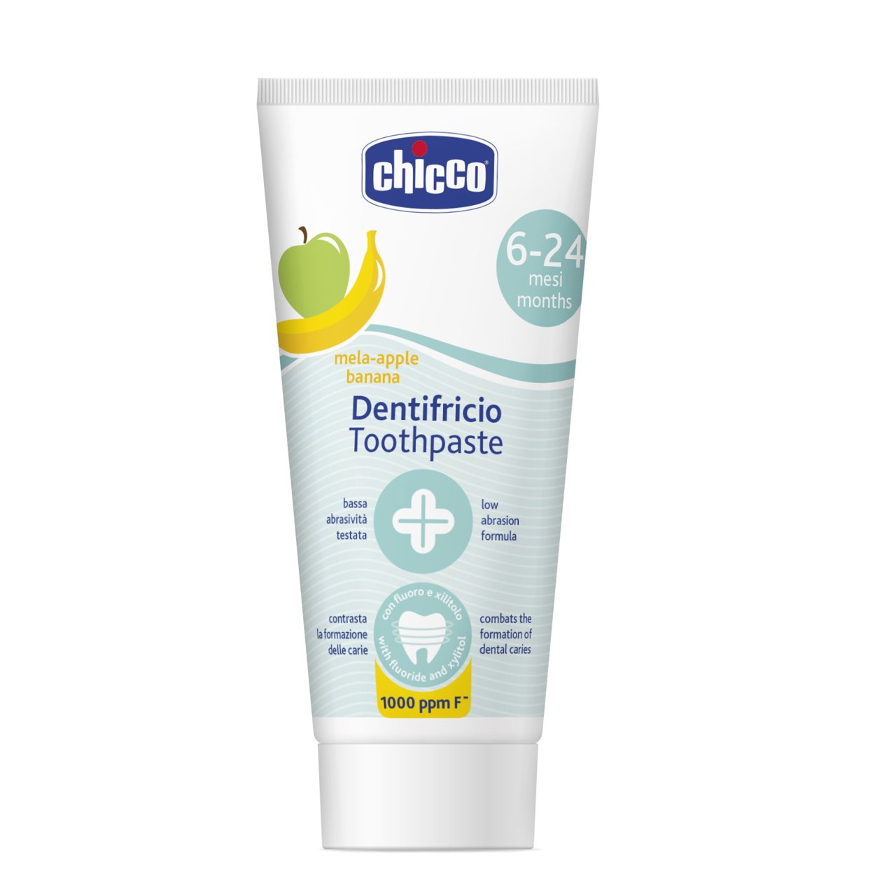 Dentifricio Mela-Banana Chicco 50 ml image number 0