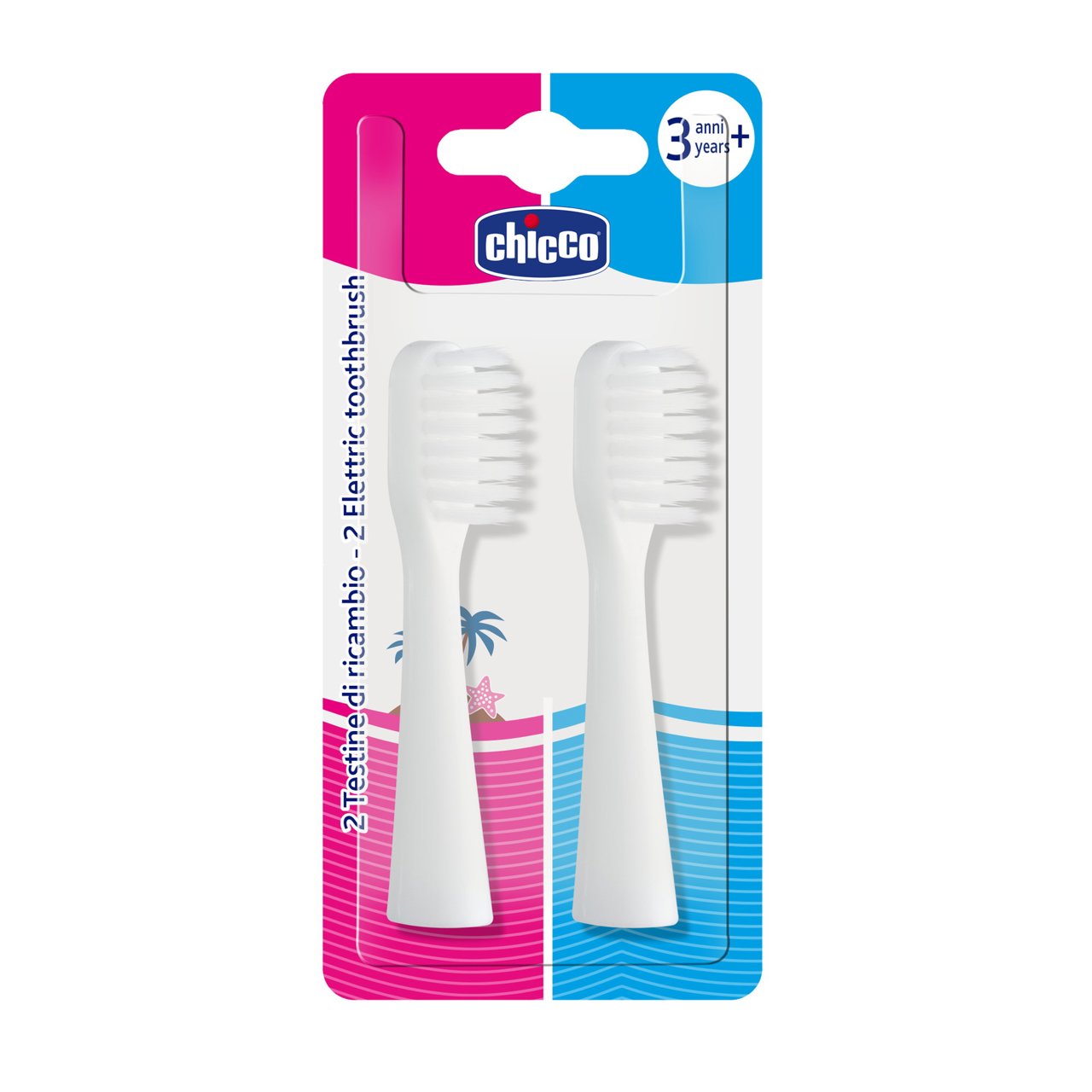 Recambio cabezal cepillo de dientes eléctrico Chicco - 0