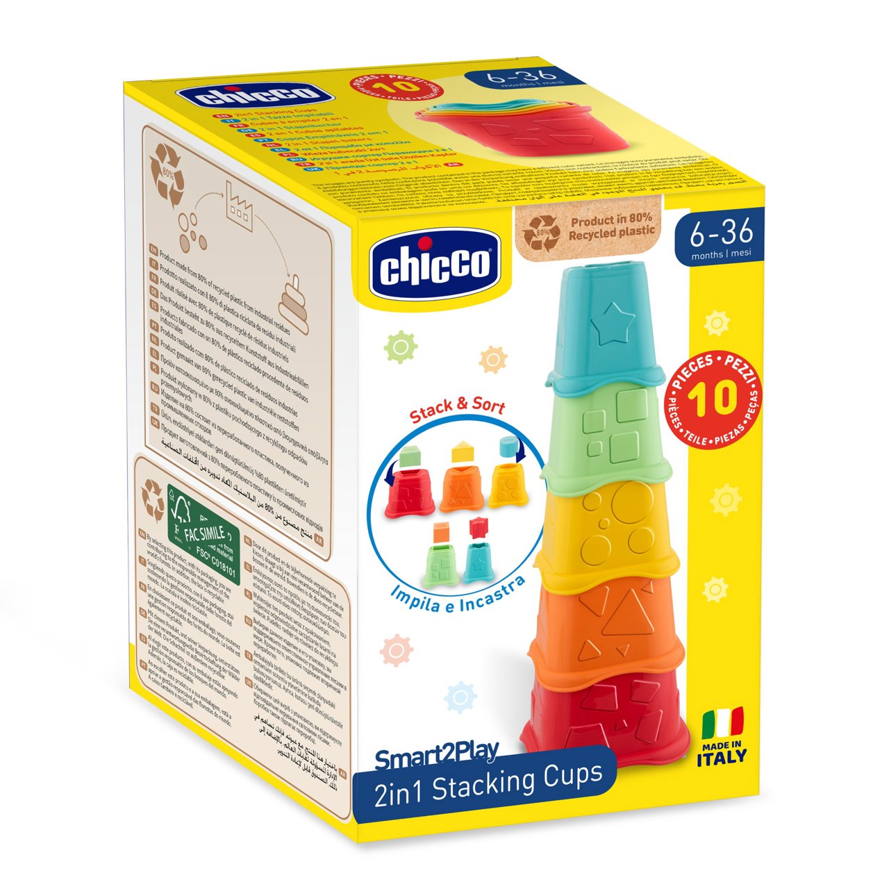Tazze Impilabili 2in1 Chicco - 8