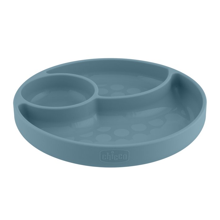 Plato de silicona con ventosa