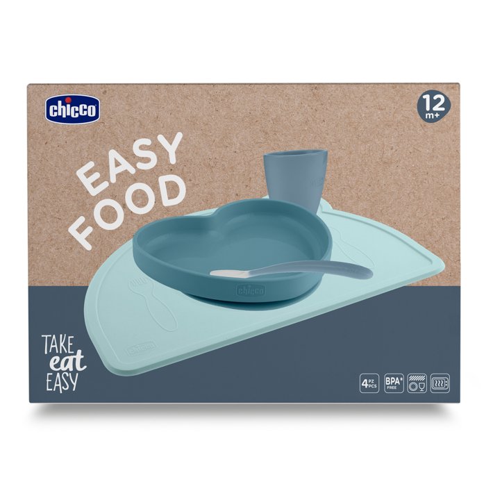 Easy Food - Set di svezzamento in silicone