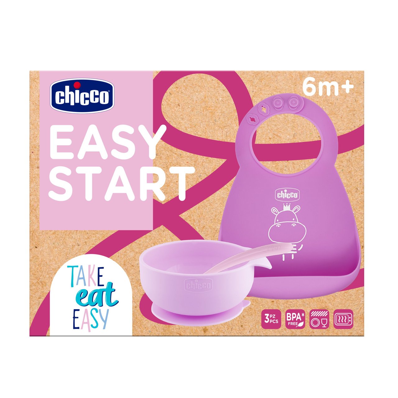 Set pappa Easy Start in silicone per lo svezzamento null - 0