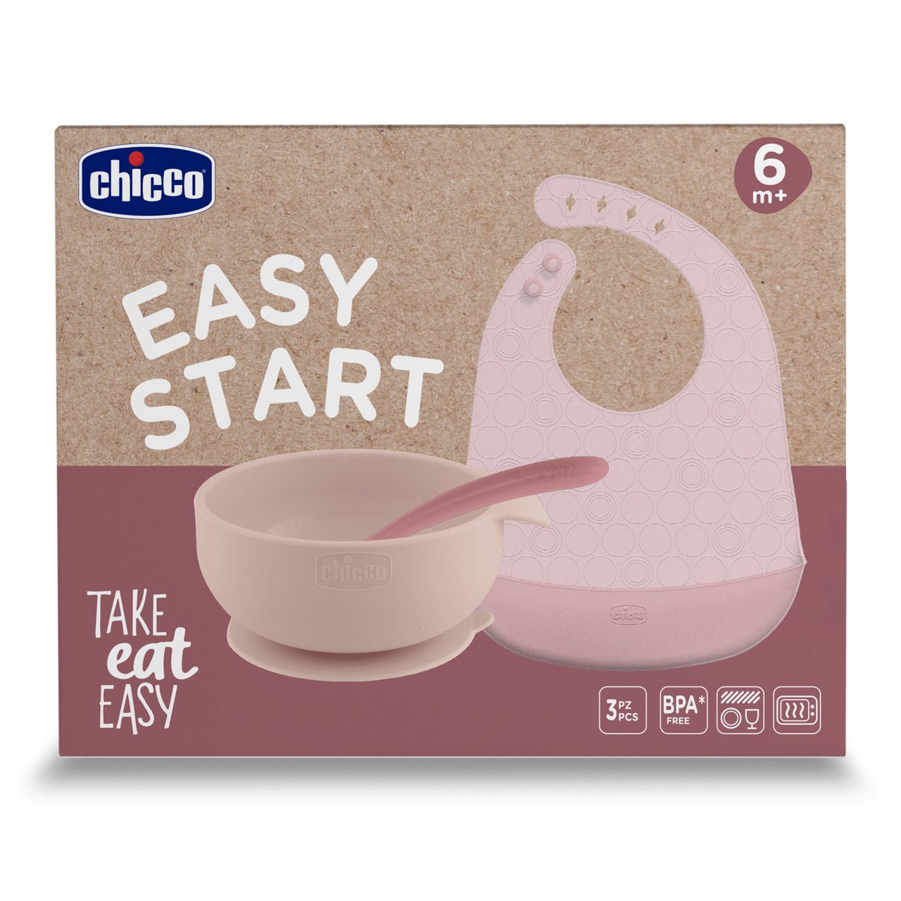 Easy Start - Set di svezzamento in silicone Chicco - 0
