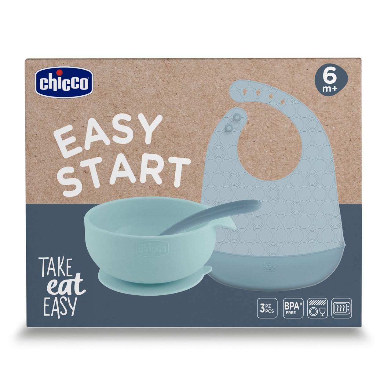 Easy Start - Set di svezzamento in silicone Chicco - 0