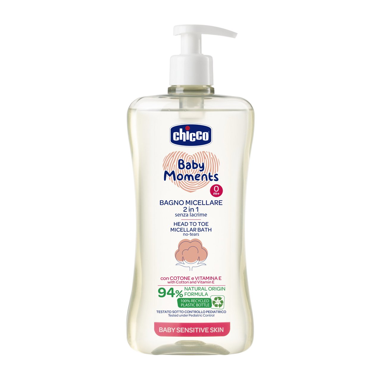 Baby Sensitive Skin - Mizellenbad f&uuml;r Haare und K&ouml;rper, 500 ml, 0M+ null - 0