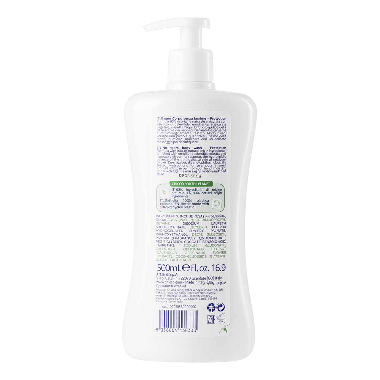Bagno Corpo Senza Lacrime Baby Moments - Protection null - 1