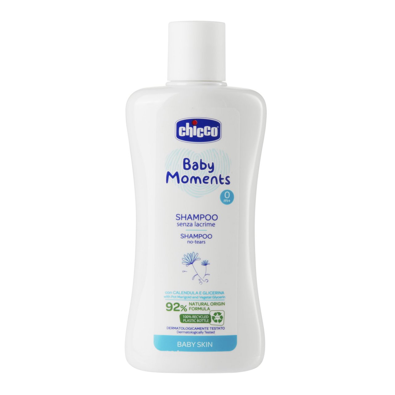 Shampoo Senza Lacrime Baby Moments Chicco - 0