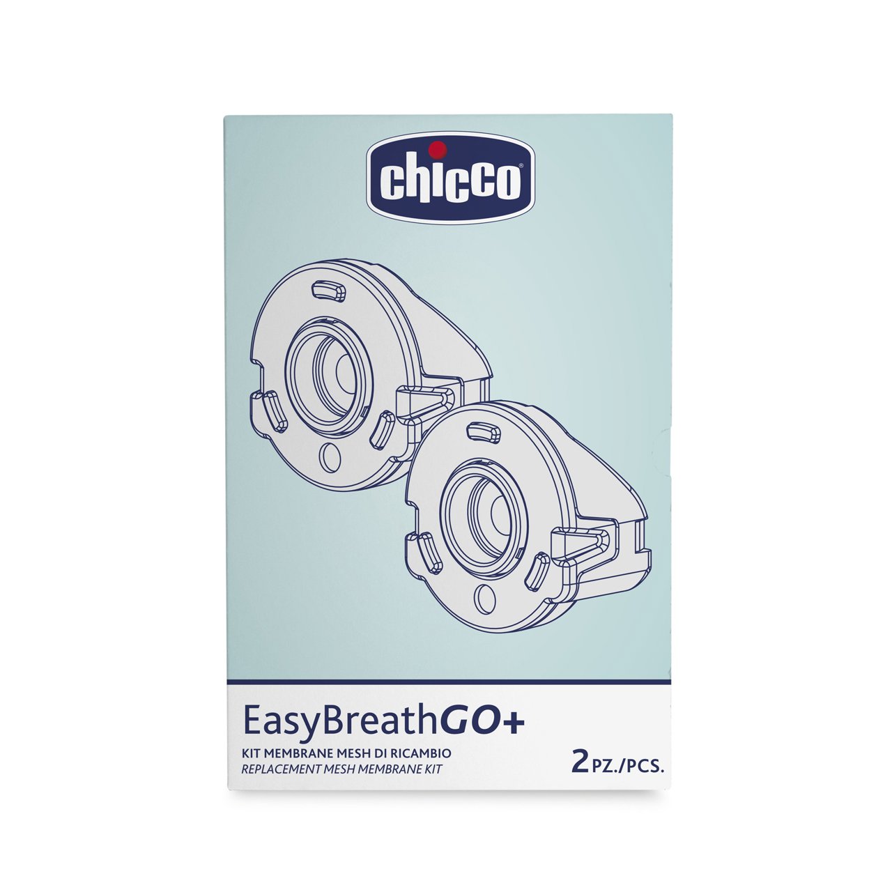 KIT 2 MEMBRANE MESH DI RICAMBIO Chicco - 0