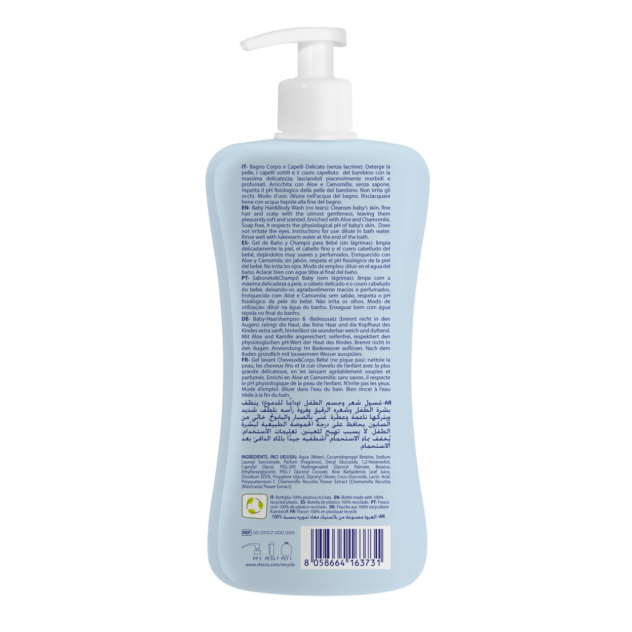 Baby Detergente Corpo e Capelli Natural Sensation null - 1