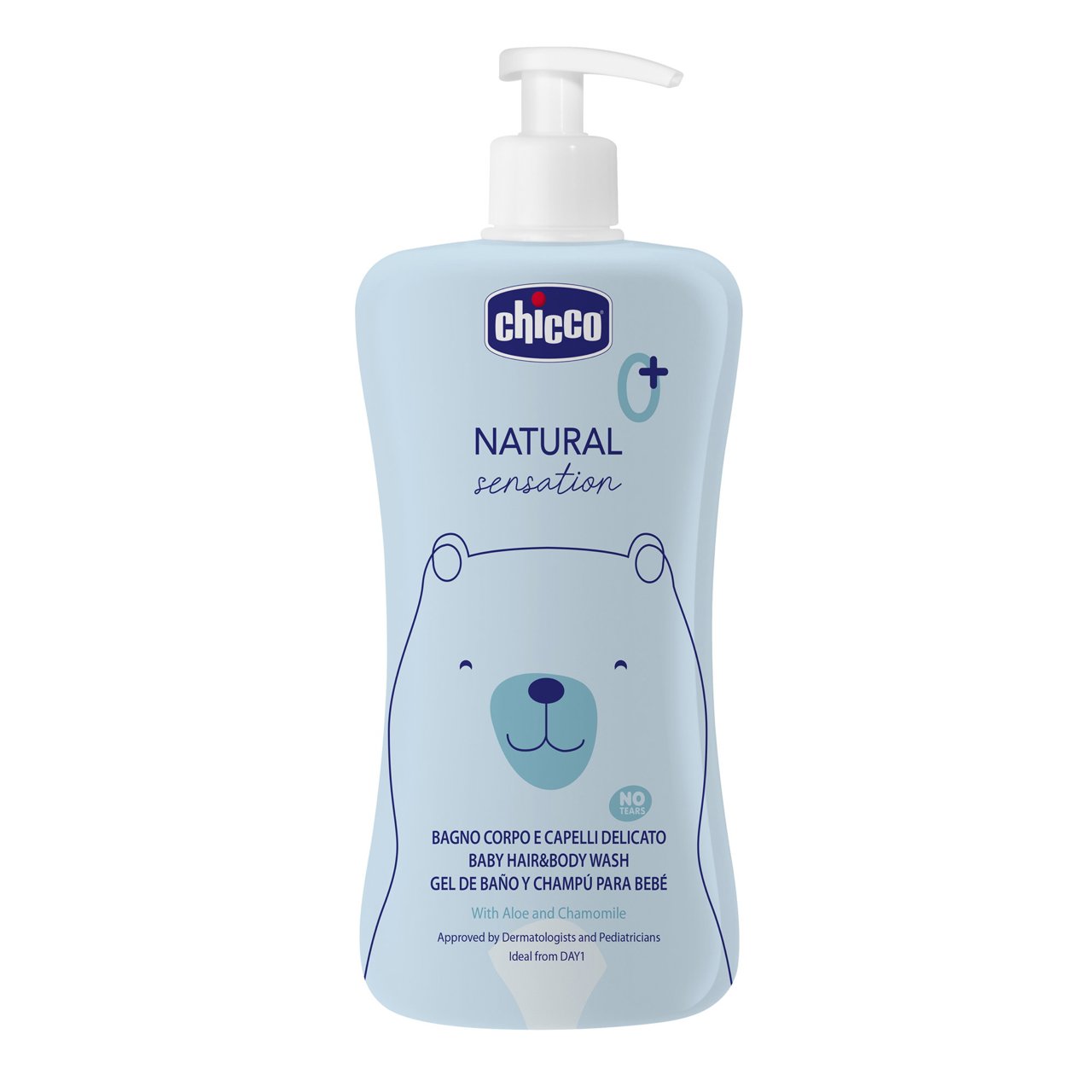 Baby Detergente Corpo e Capelli Natural Sensation Chicco - 0