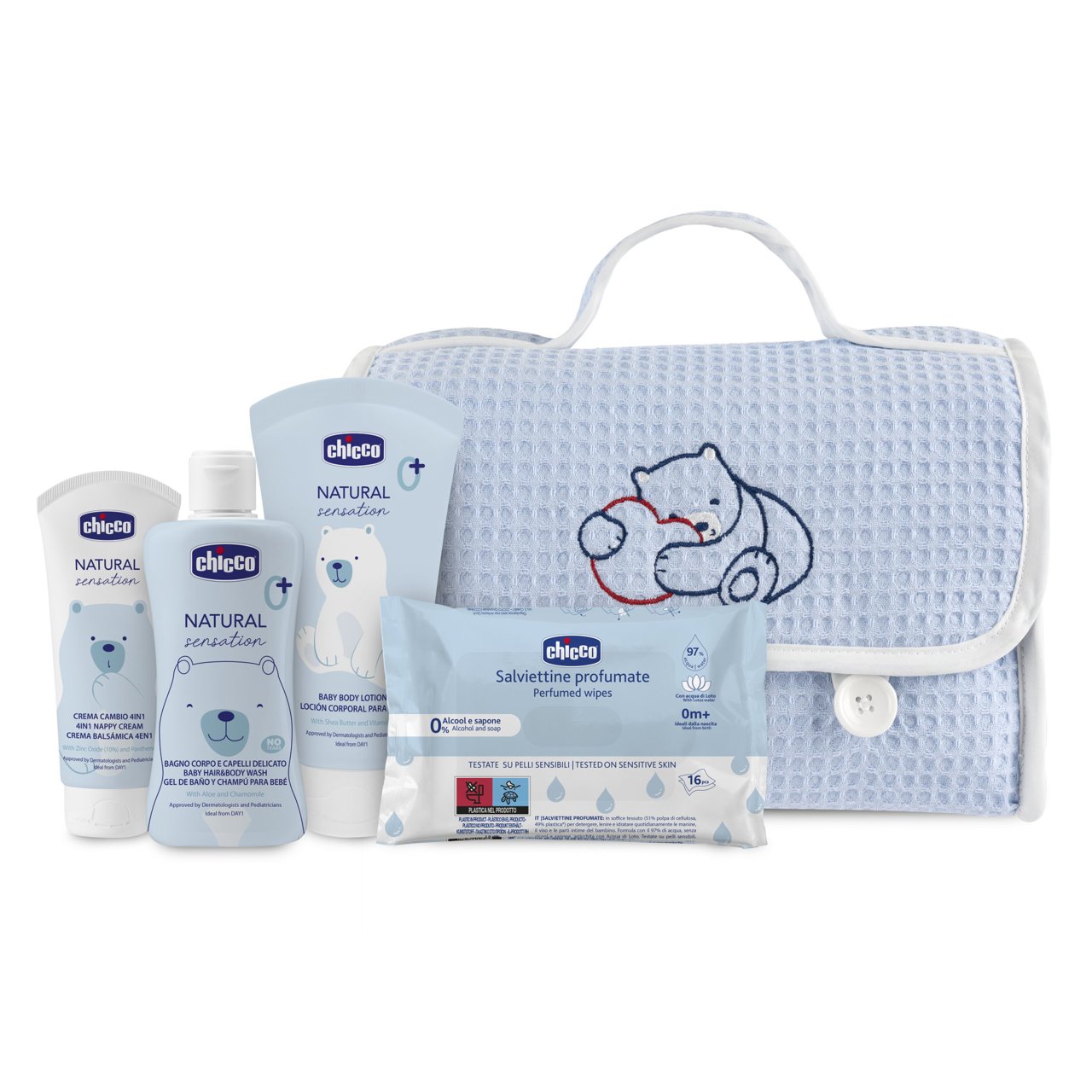 Bolsa Cosm&eacute;tica Piqu&eacute; 0+ M null - 0