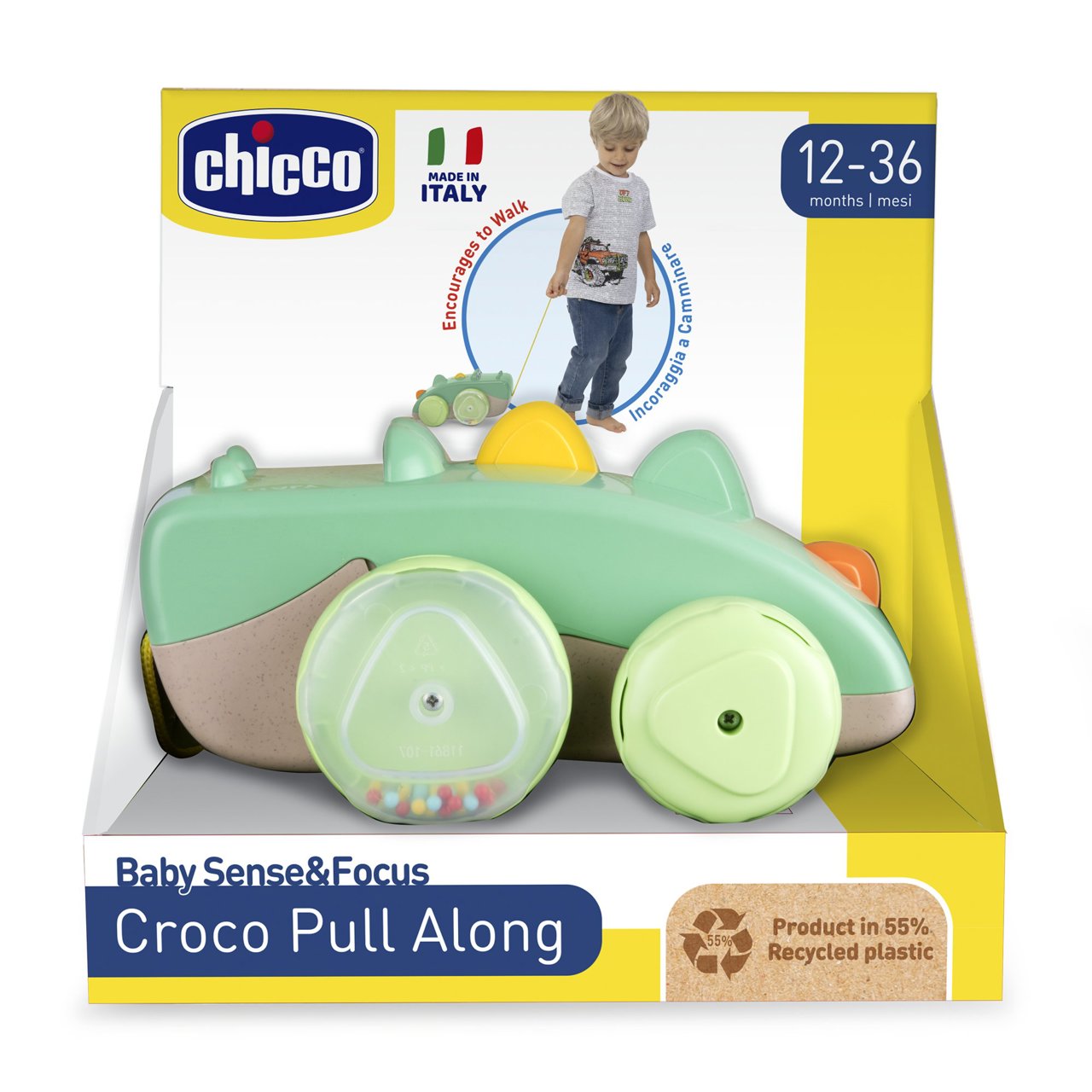 Coccodrillo trainante Chicco - 3