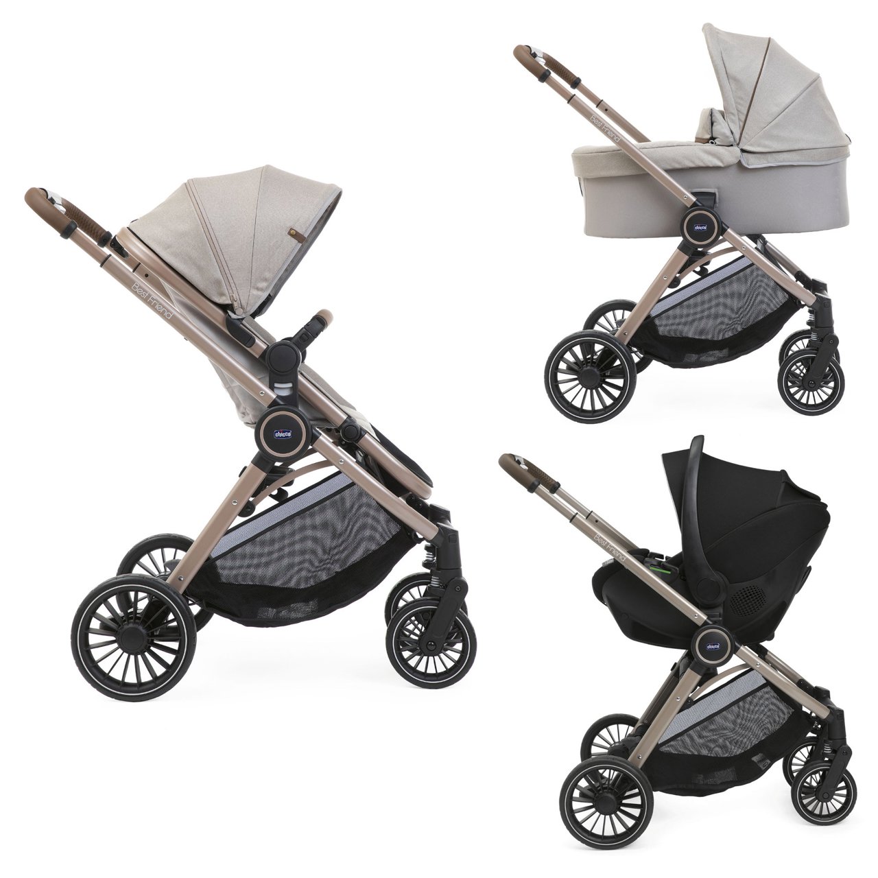 Trio Best Friend Pro i-Size - Kory Essential Chicco - 0