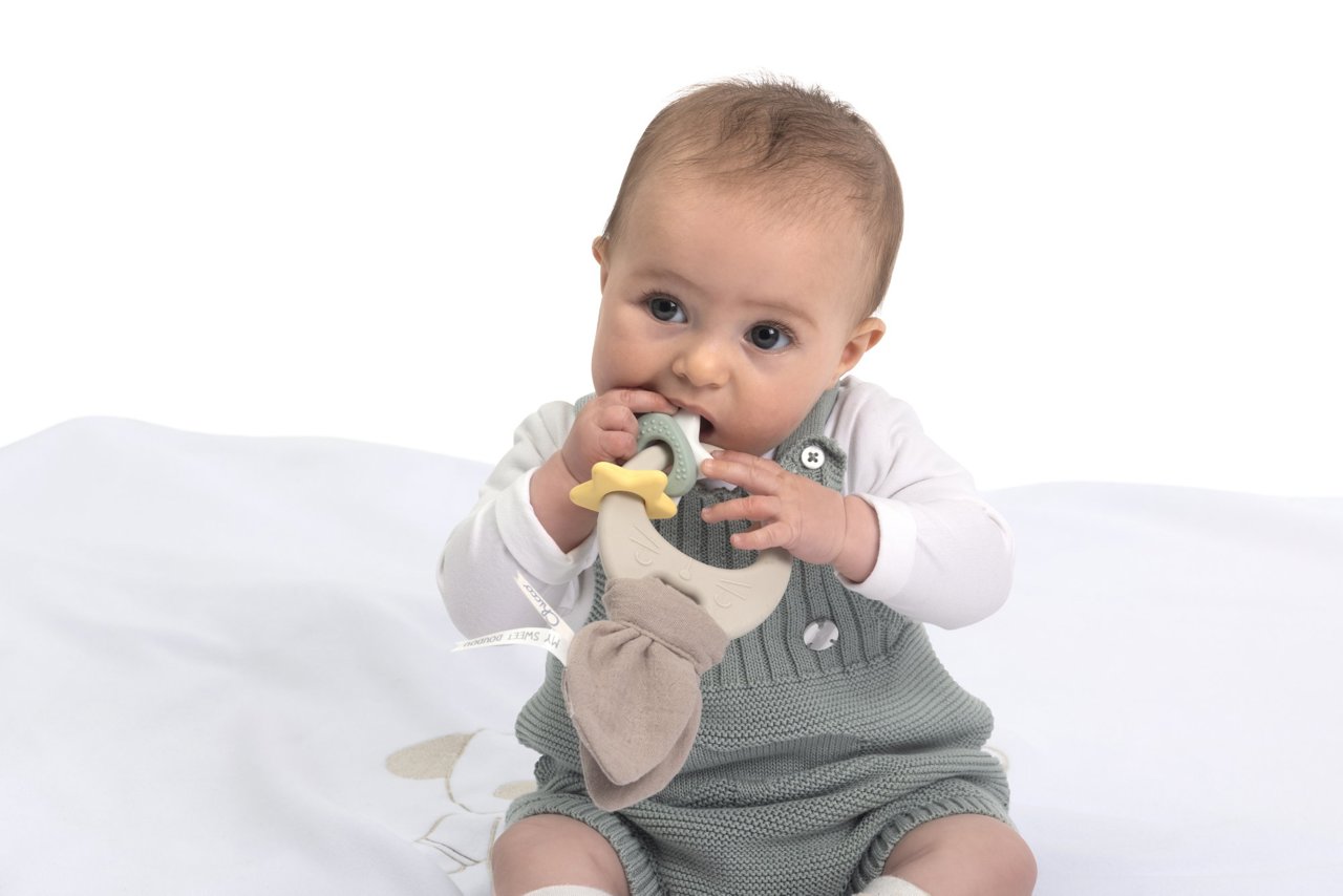 ANNEAU DE DENTITION SOUPLE LAPIN Chicco - 1