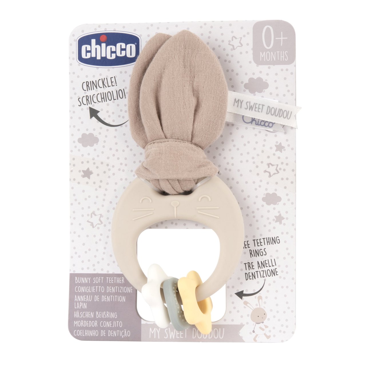 ANNEAU DE DENTITION SOUPLE LAPIN Chicco - 2