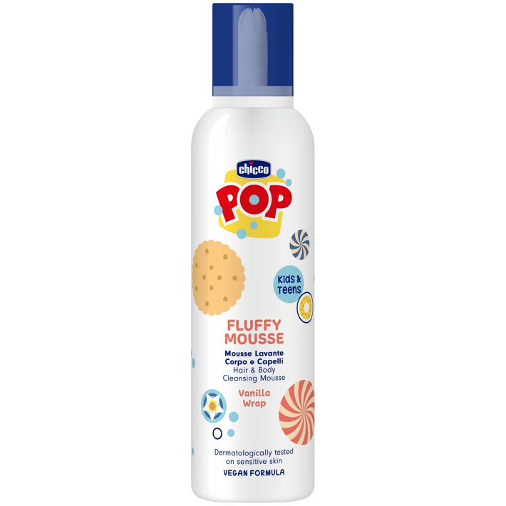 'MOUSSE ESPUMOSA PARA CABELLO Y CUERPO VAINILLA 200ML'