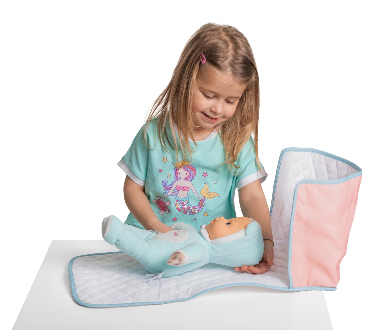 Set -  Mon premier doudou poupon avec sac à langer Chicco - 1