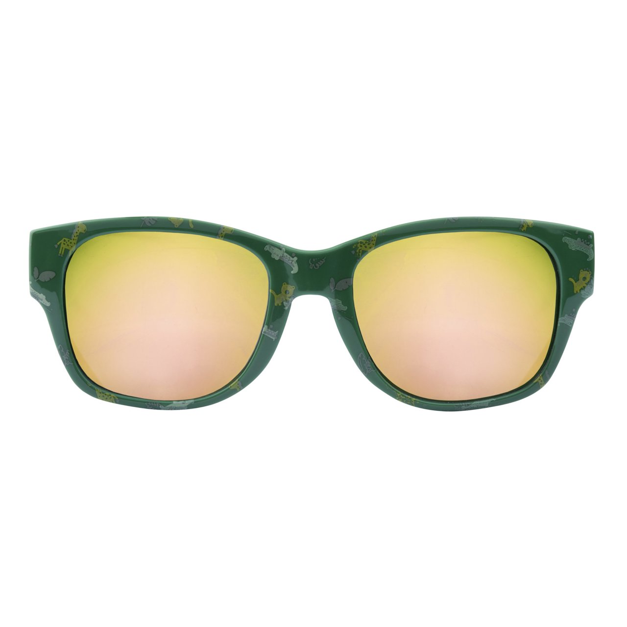 Sonnenbrille 12m+ mit grünen Spiegelgläsern null - 0