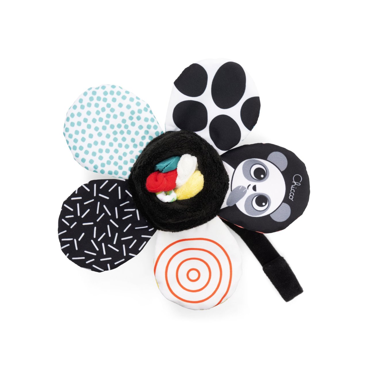 Fiore bianco e nero Chicco - 1