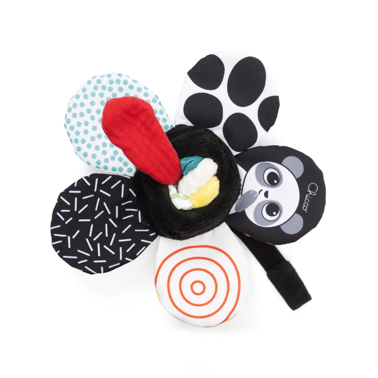 Fiore bianco e nero Chicco - 2