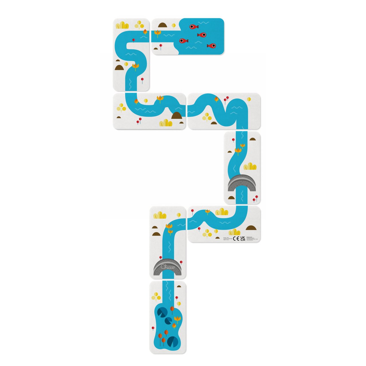 Set da gioco Domino Chicco - 2
