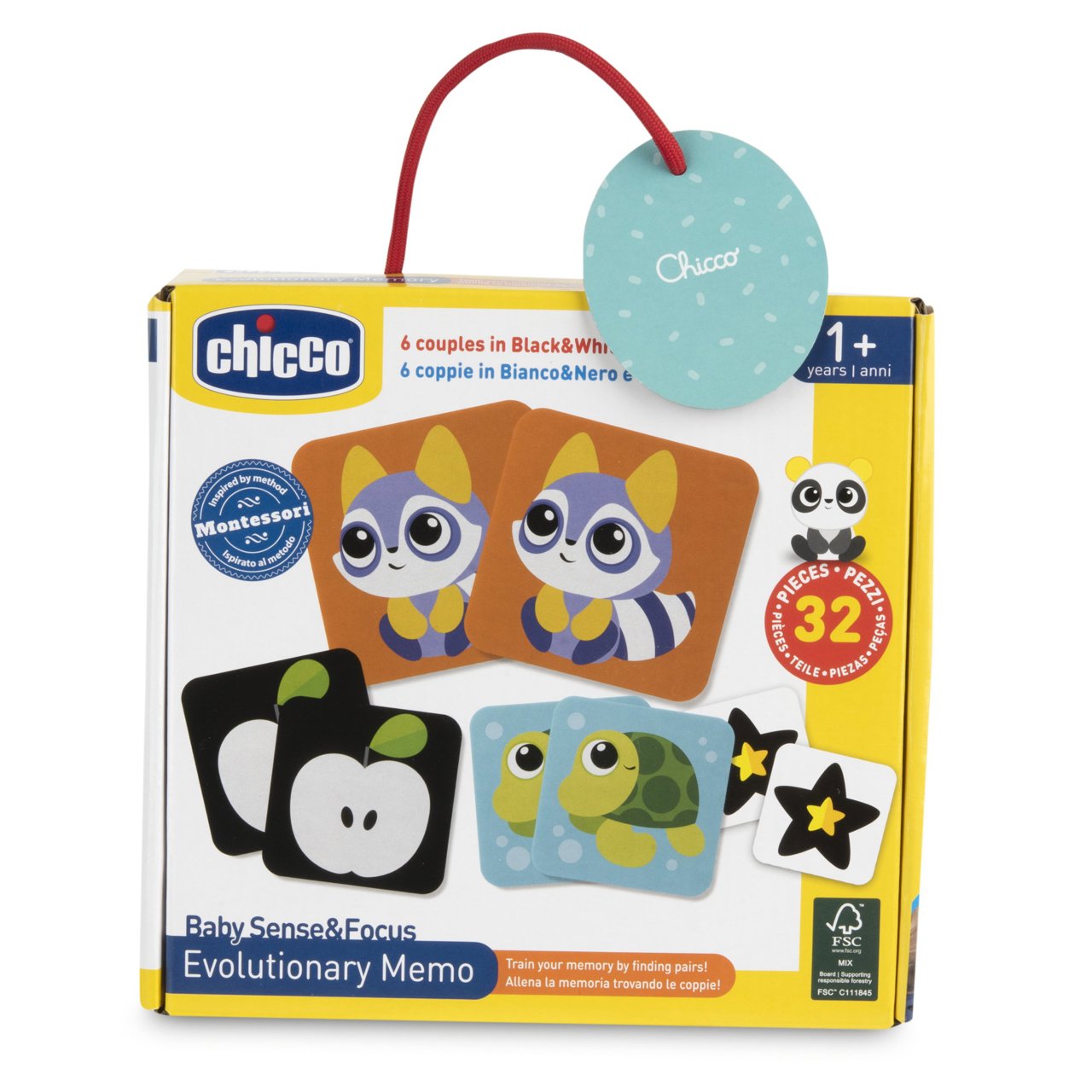 Juego de Memoria Evolutivo Chicco - 12