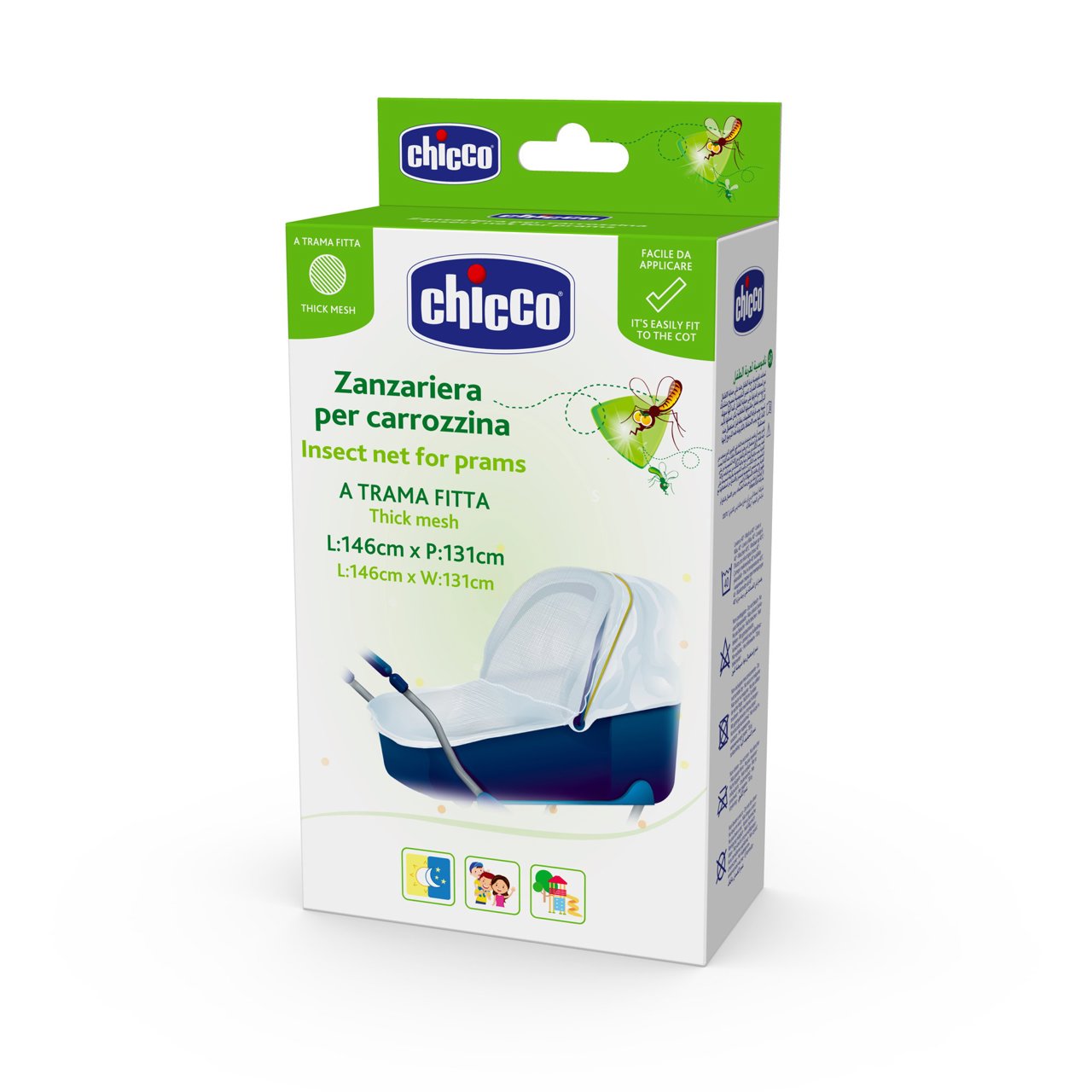 Zanzariera per carrozzina Chicco - 0