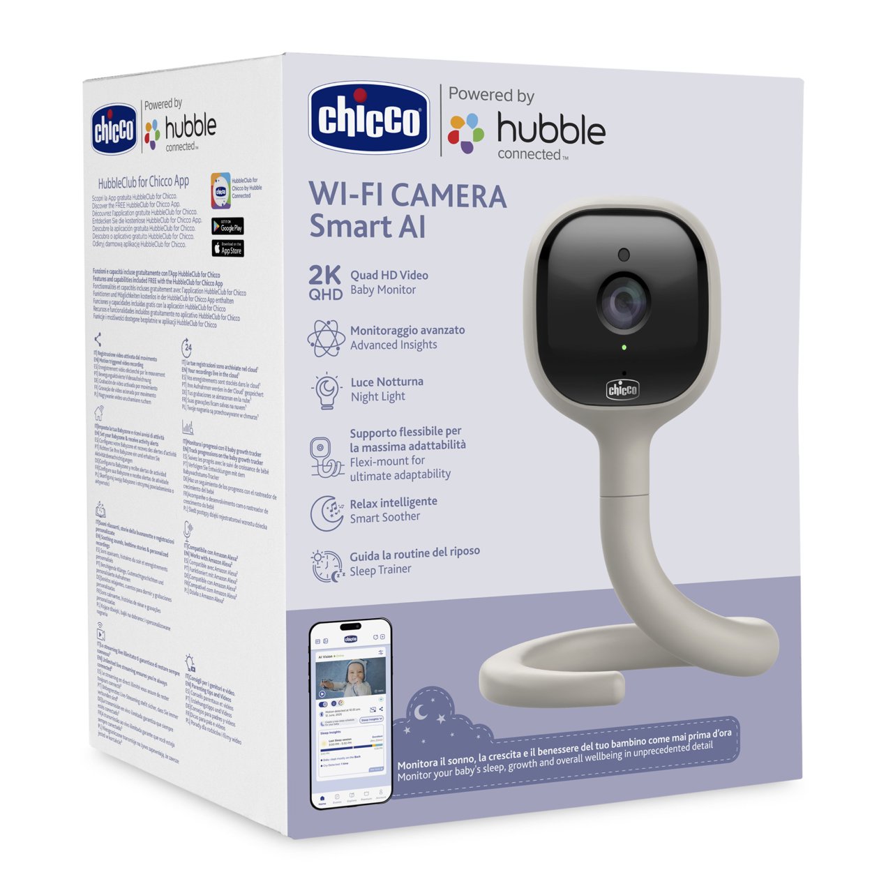 Video Baby Monitor WI-FI &ndash; Smart AI Chicco - 7