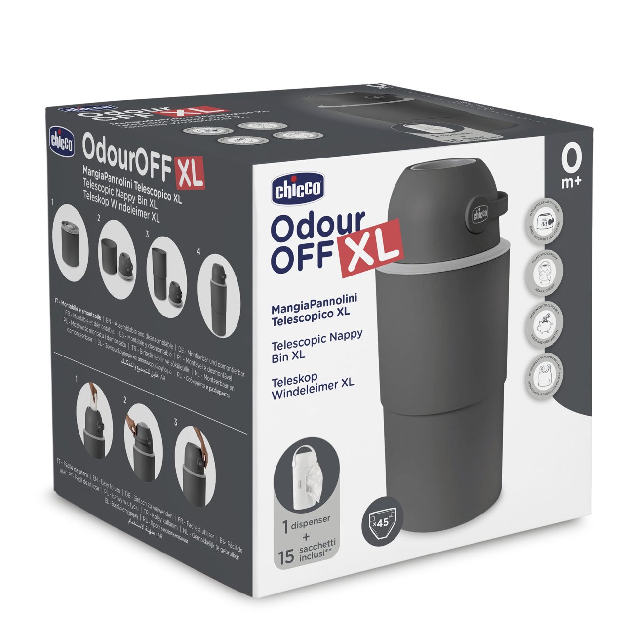 Odour OFF Mangiapannolini Telescopico XL null - 7