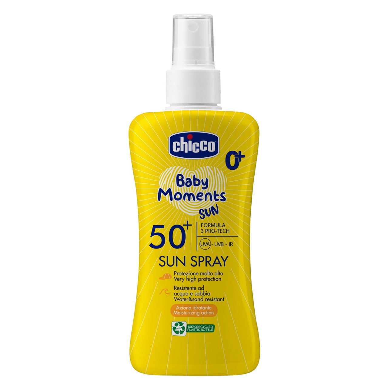 SPF 50+ Latte Solare Spray. Protezione molto alta. Chicco - 0