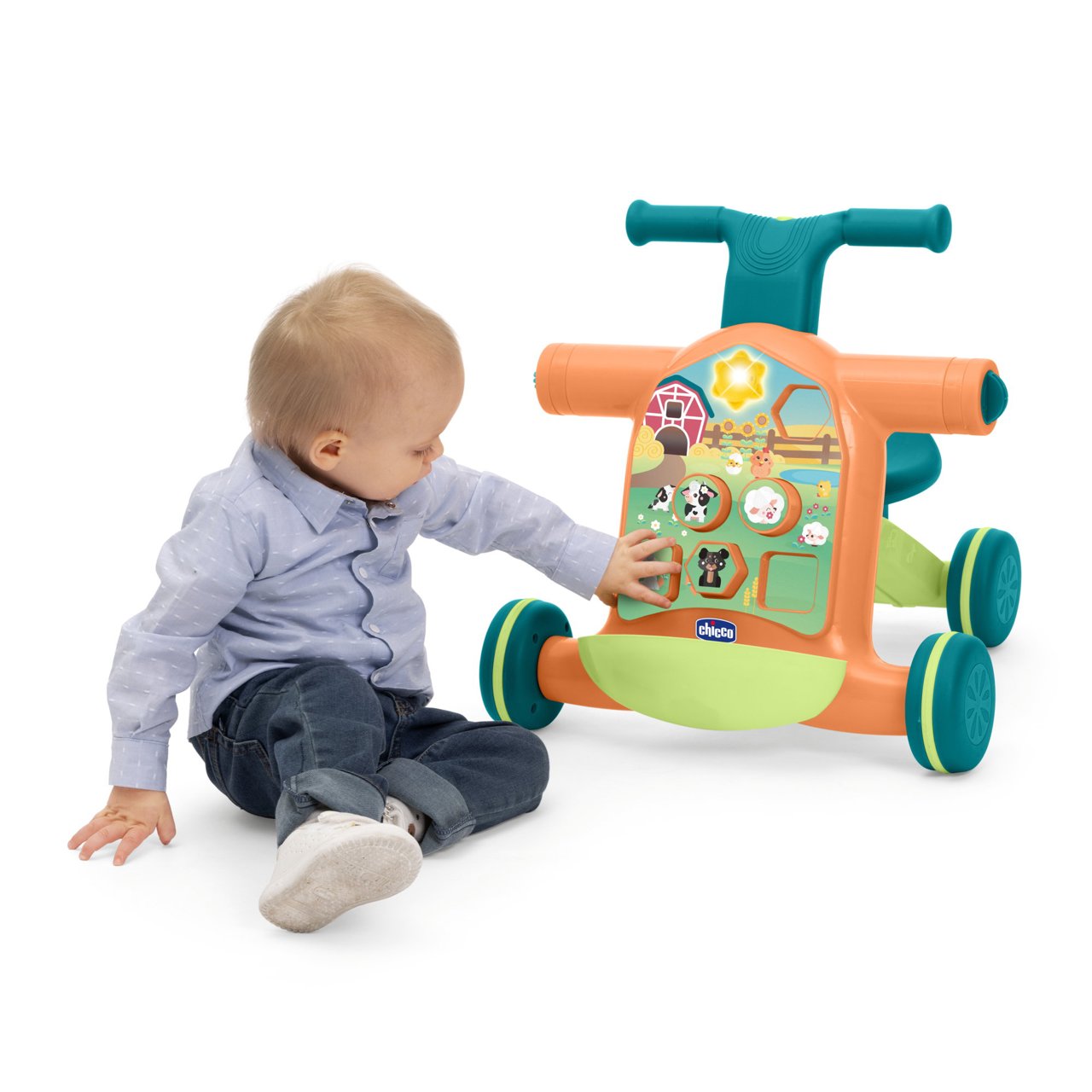 4-in-1 Spiel- & Lauflernhilfe null - 4