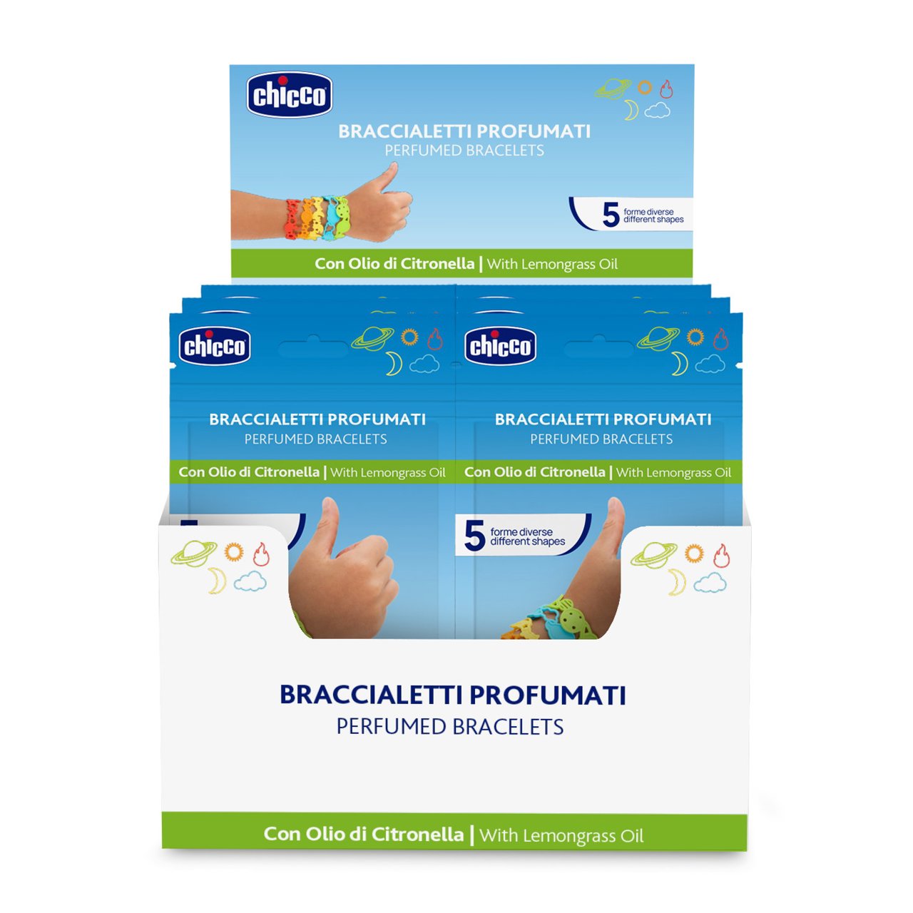 Braccialetti profumati con olio di Citronella  Chicco - 4