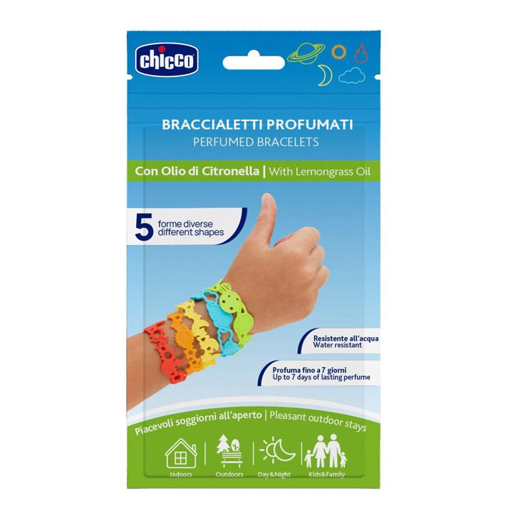 Braccialetti profumati con olio di Citronella 