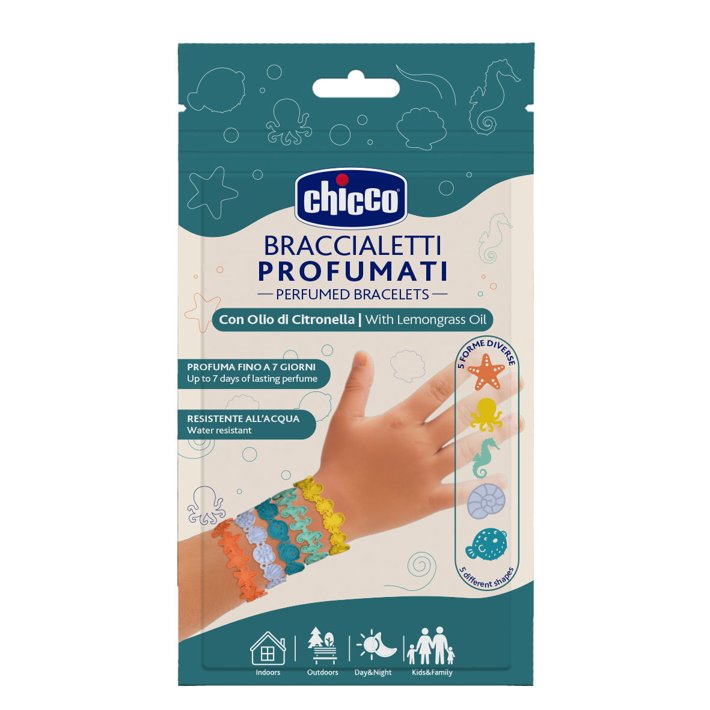 Braccialetti profumati con olio di Citronella 