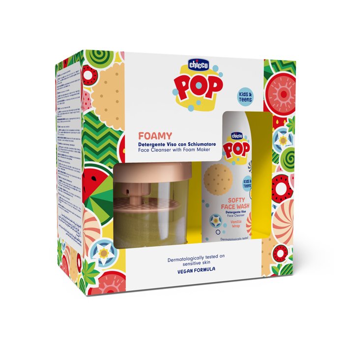 FOAMY GIFT SET - DETERGENTE VISO 150ML CON FOAM MAKER