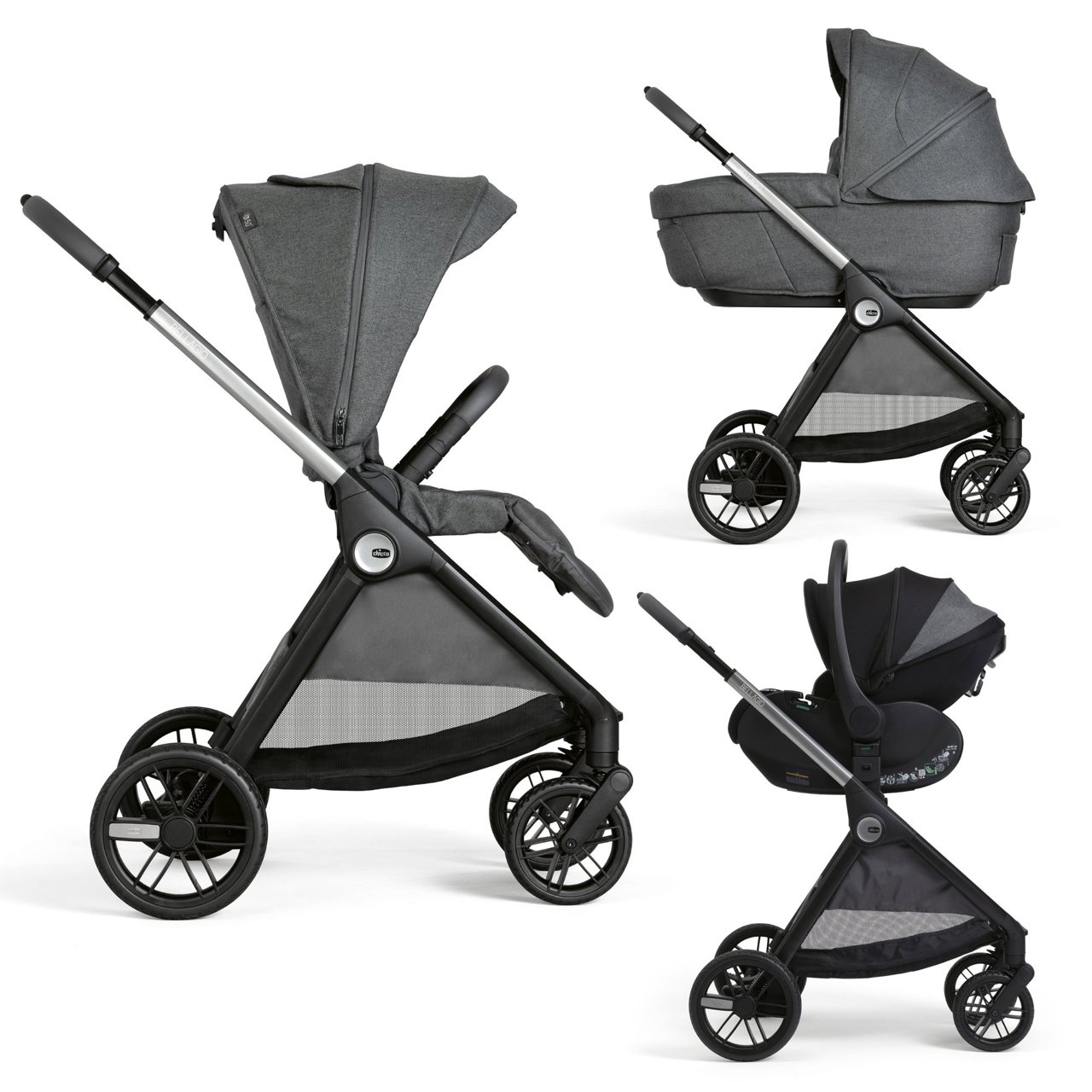 Trio Bellagio 2 Gran Comfort con First Seat Recline Chicco - 0