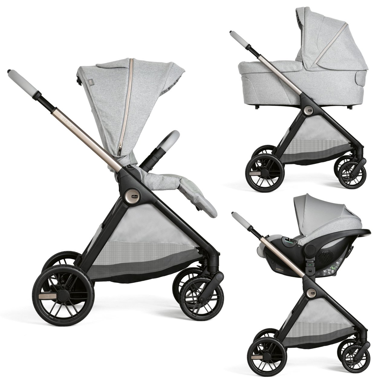 Trio Bellagio 2  Flexi con Kory Plus Chicco - 0