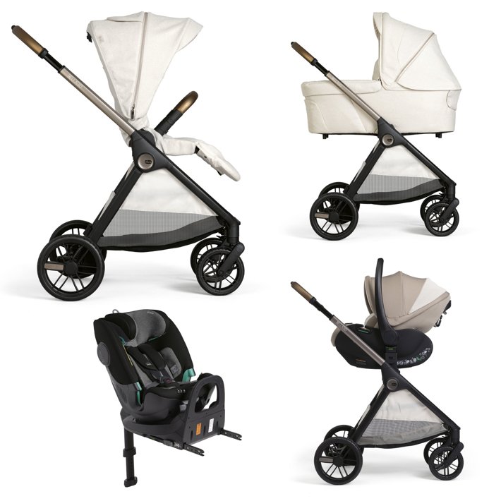 Solution complète Bellagio - First-Seat Recline i-Size et FullSeat 360 avec base