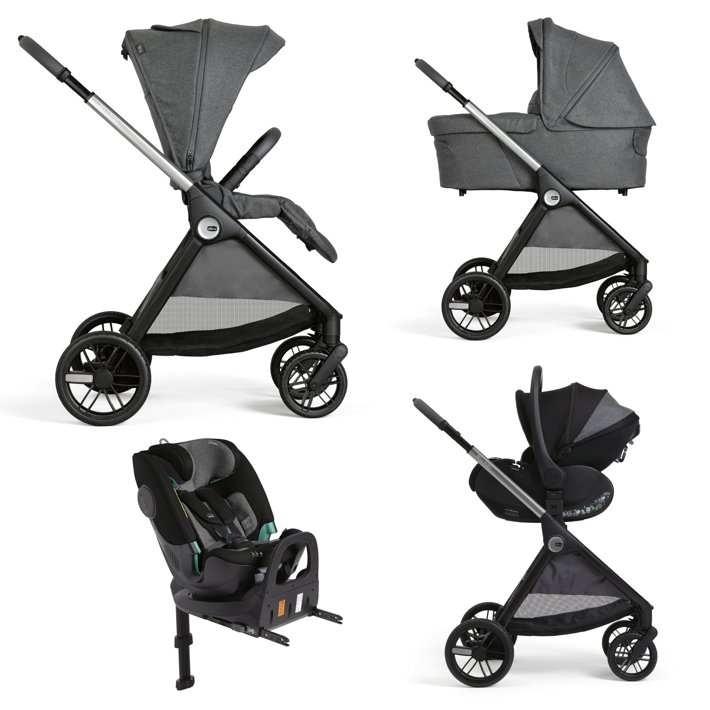 Solution complète Bellagio - First-Seat Recline i-Size et FullSeat 360 avec base