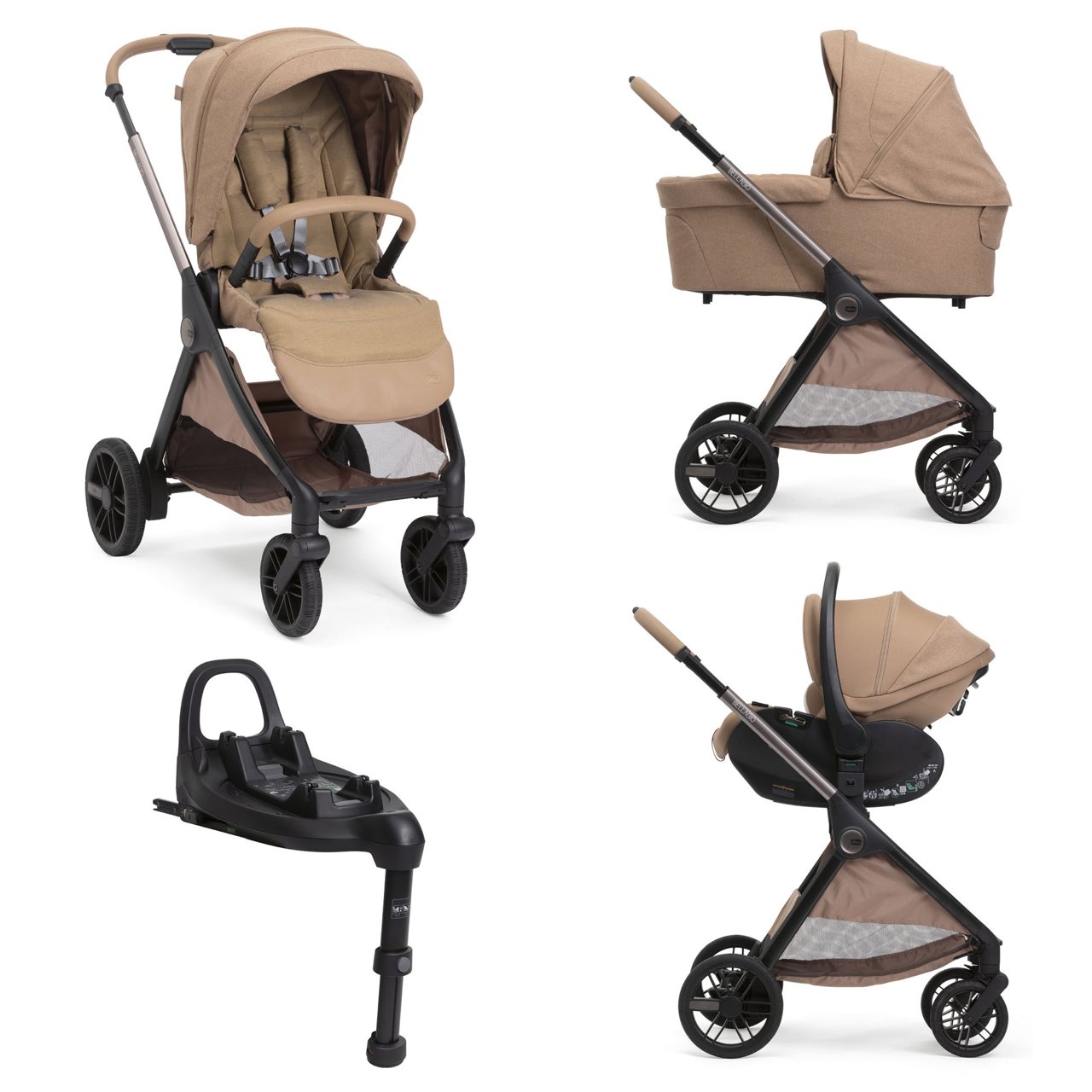 Trio Bellagio 2 - First Seat Recline I-size en basis Chicco - 0