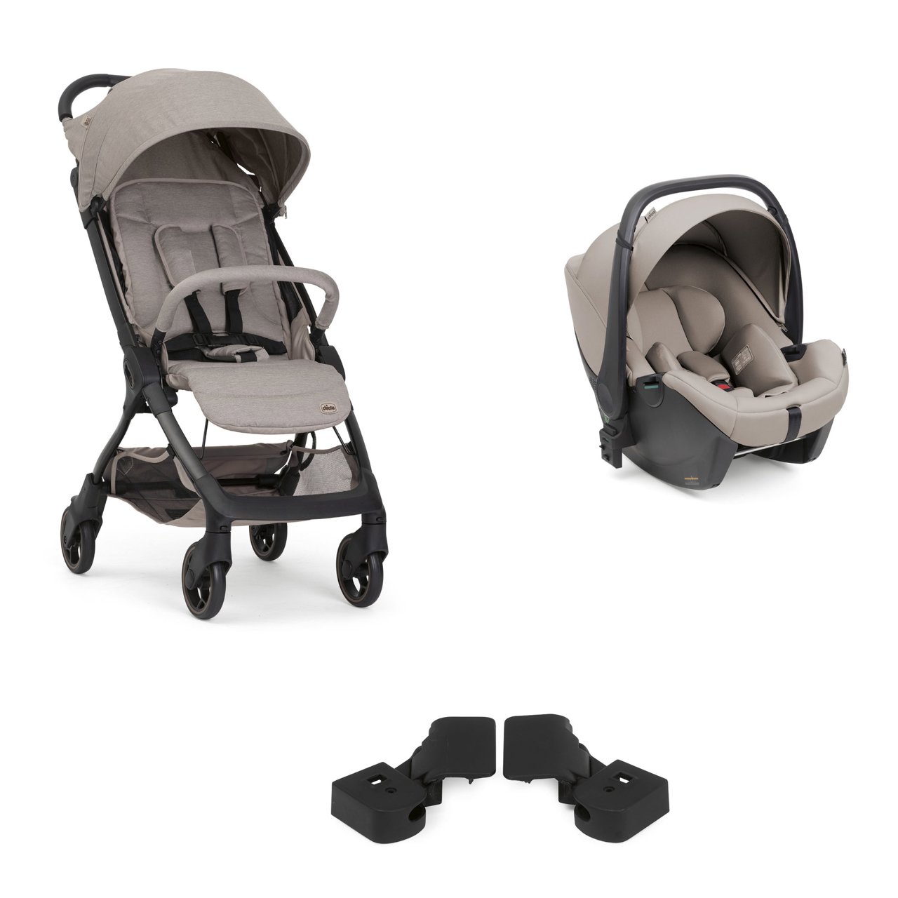 Duo AeroWE avec si&egrave;ge-auto Kory Essential I-size Chicco - 0