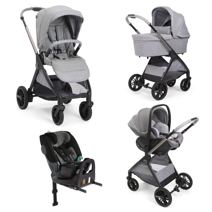Full Solution Bellagio 2 - First Seat Recline i-Size en FullSeat 360 met basis
