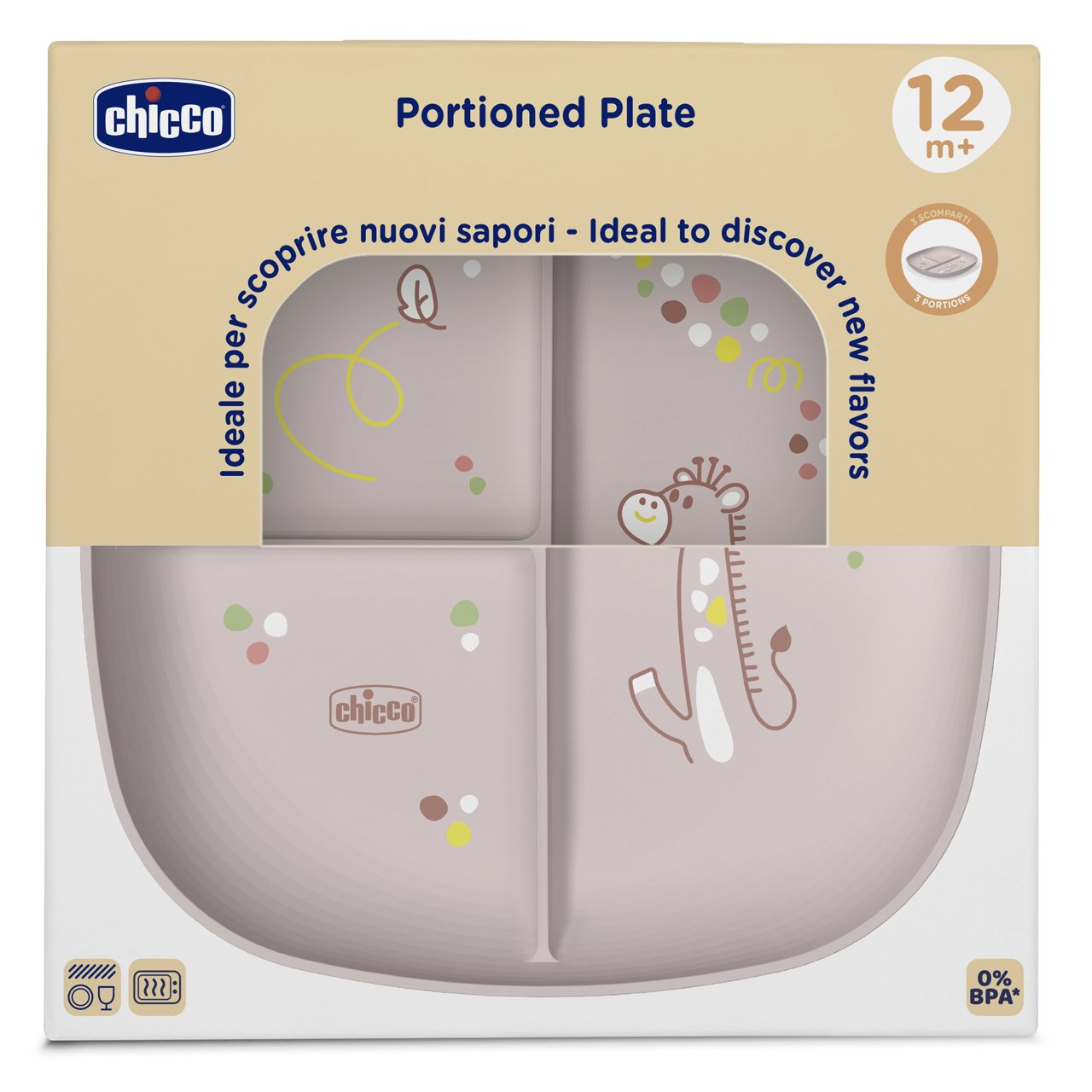 Piatto porzionato 12m+ null - 1