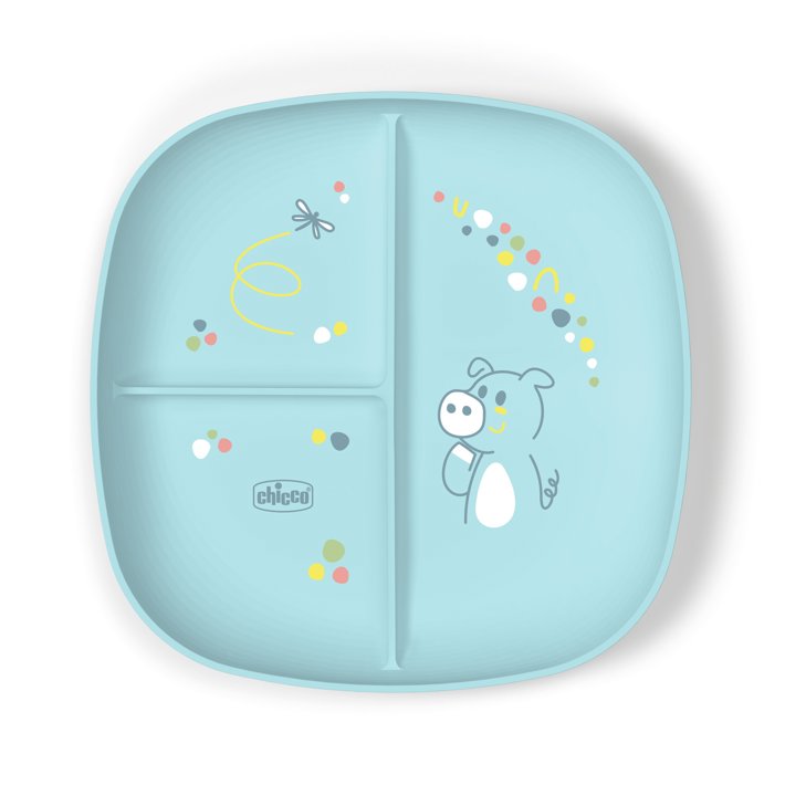 Teller mit Unterteilungen 12M+