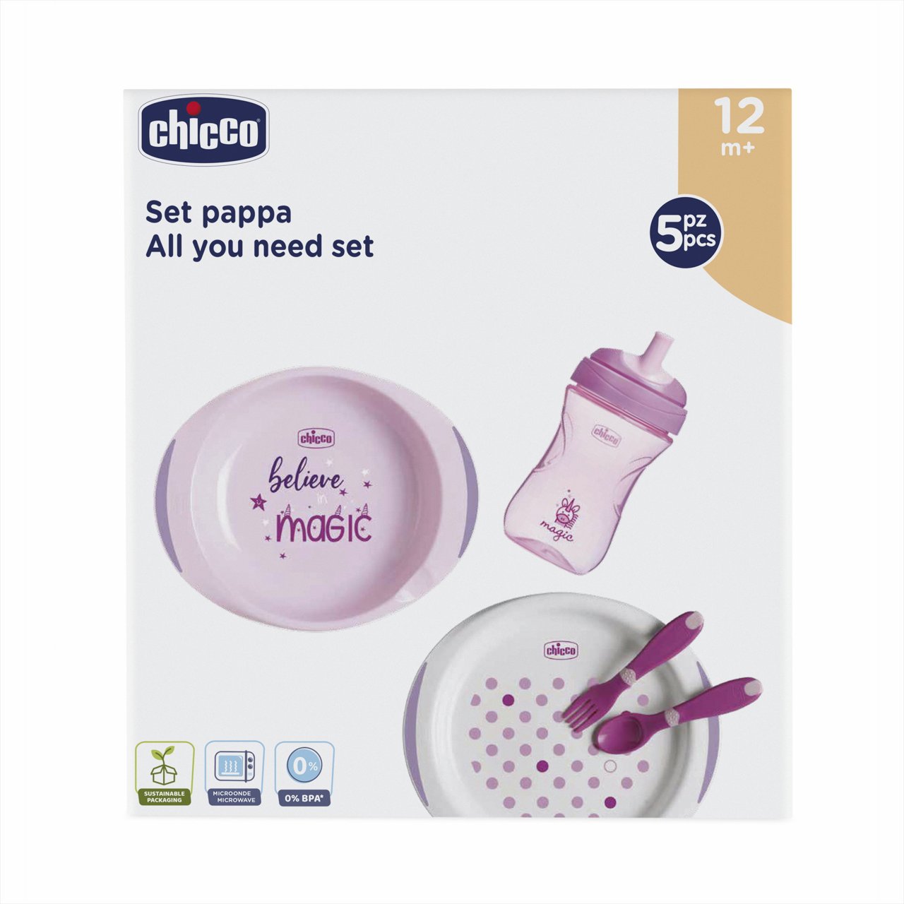 Maaltijdkoffer -12M+ Chicco - 0
