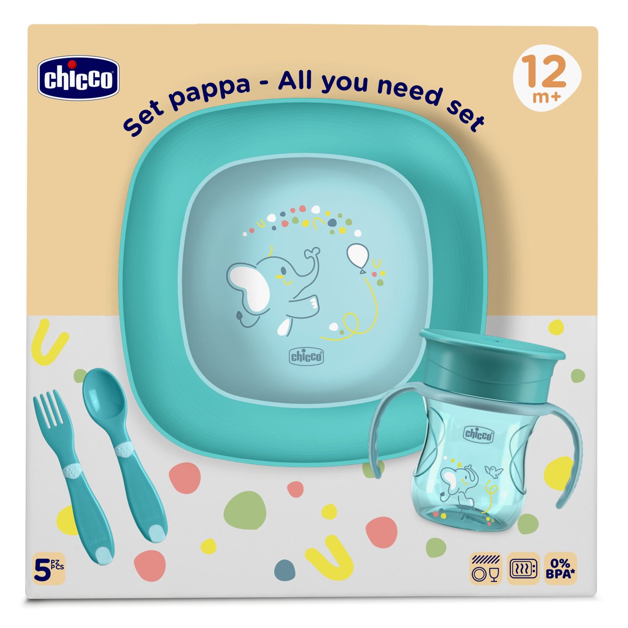 Set pappa 12m+ Chicco - 0